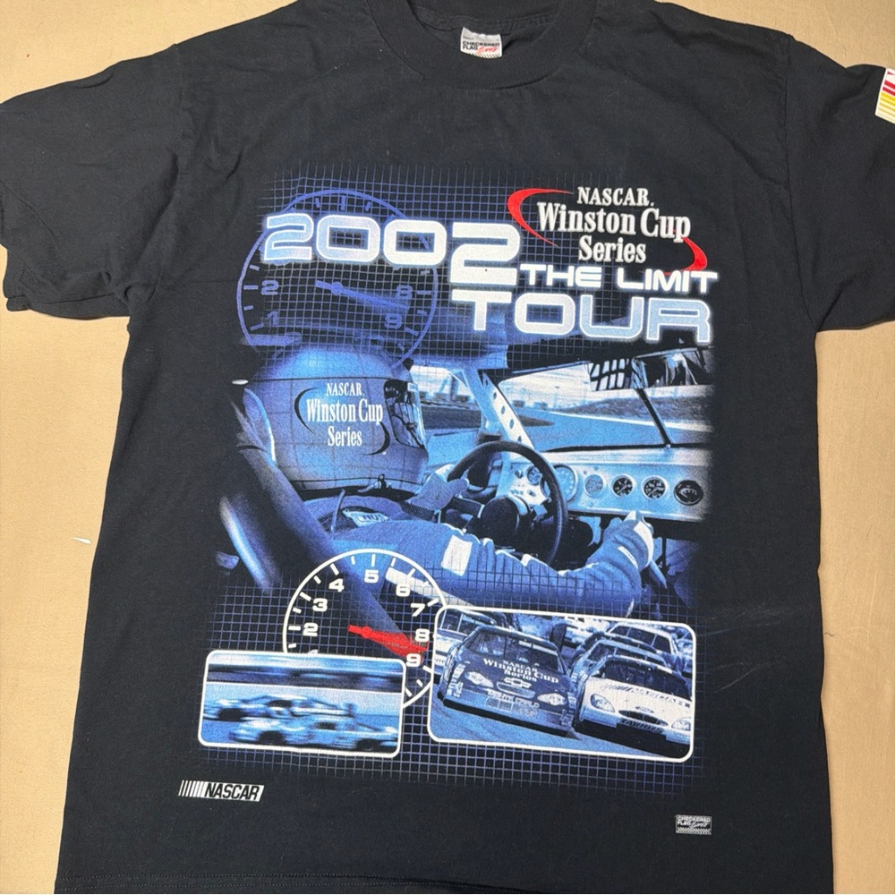 Nascar Black and Blue Kids T-Shirt